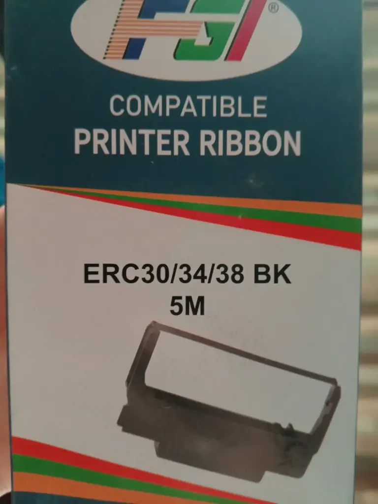 Cartridge : Epson ERC38 B Ribbon 