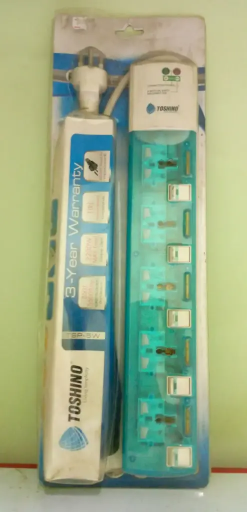Extension : Extension Socket  3pin 5Way