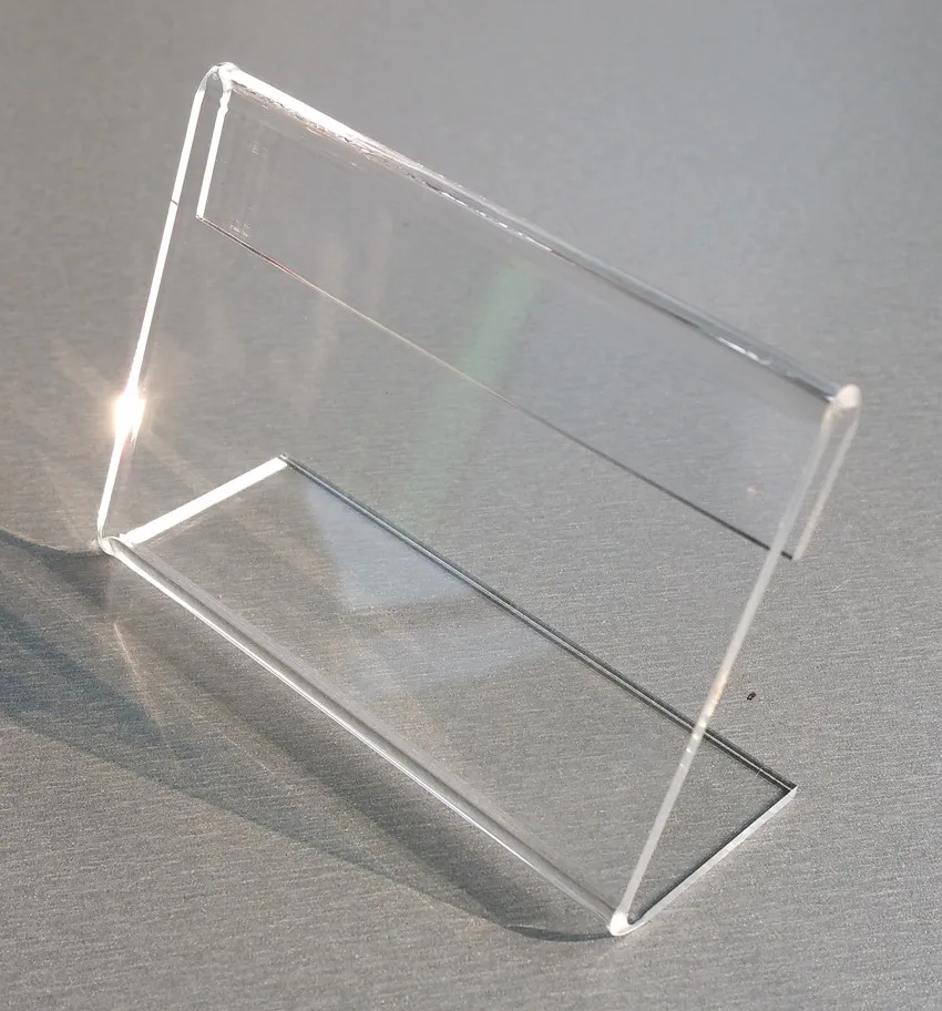 Label : Label Stand 7.5cm x 11cm (အတည့်စတင်း-အဝါရောင်label 1ခုထည့် Stand)