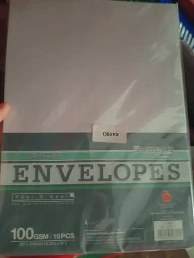 [80070039] Stationary : White Envelop (စာအိတ်အဖြူ)